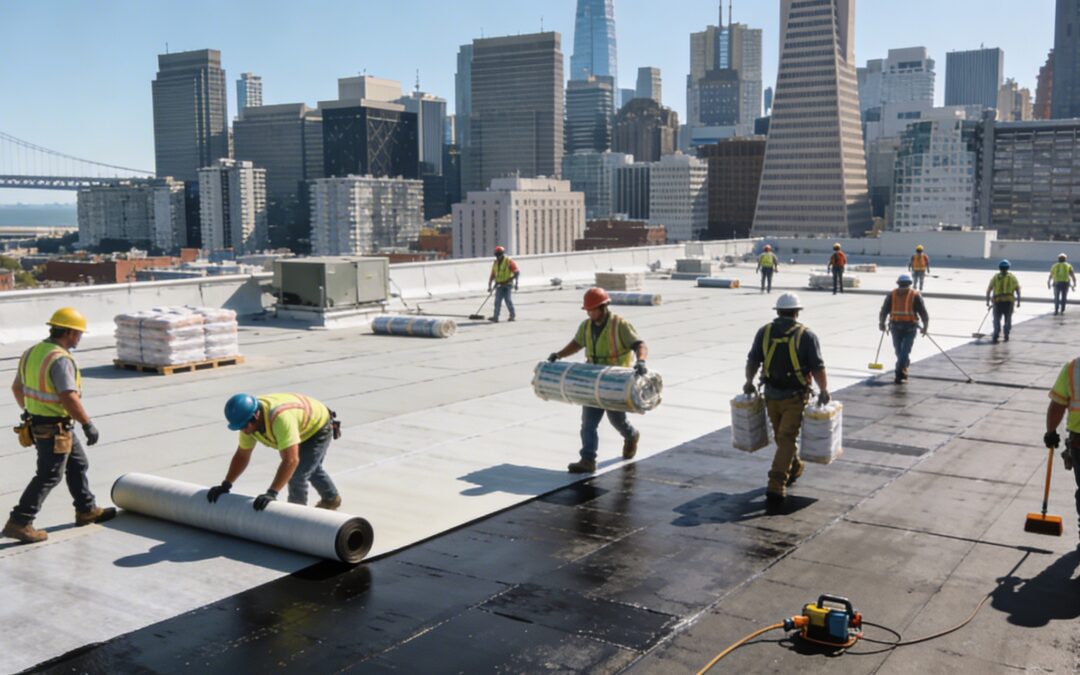 Commercial Roof Installation in San Francisco California